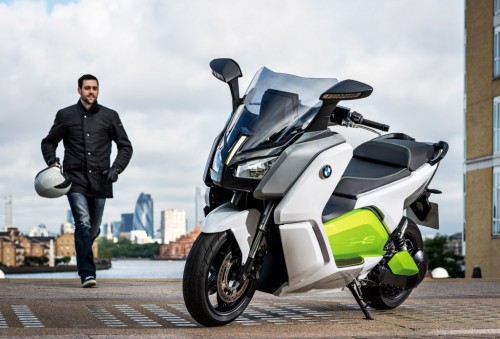bmw c evolution electric scooter prototype