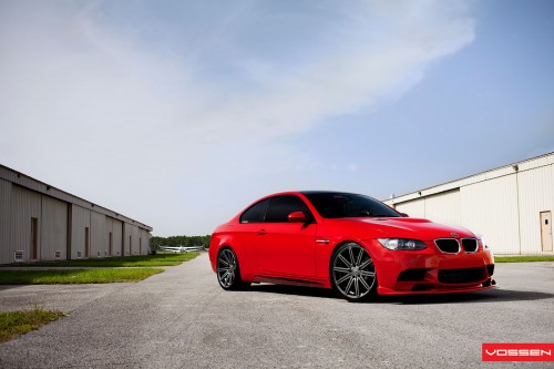 BMW M3 on CV4 Vossen Wheels