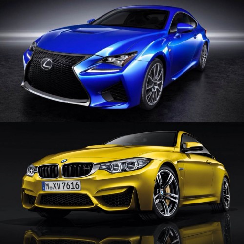 bmw m4 lexus rc-f comparison