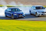 bmw m5 vs benz E63 bmw m5 vs benz E63