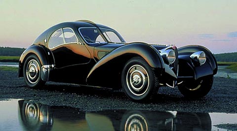 bugatti atlantic 57sc 1938