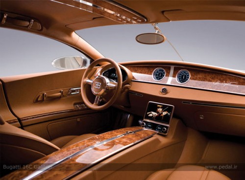 Bugatti galibier 16c concept interior