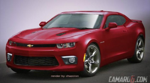 2016 Chevrolet Camaro Rendering