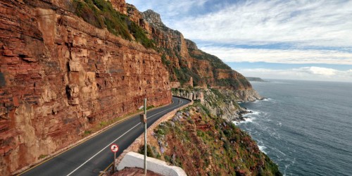 Chapman's Peak Drive in South Africa