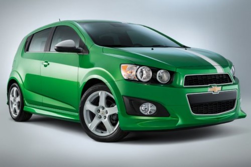 chevrolet sonic performance concept for 2014 sema show