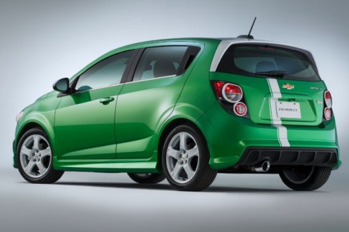 chevrolet sonic performance concept for 2014 sema show