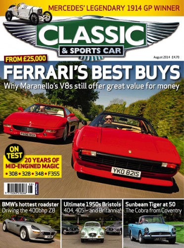 Classic & Sport Car UK - August 2014