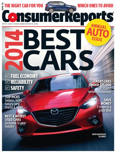 Consumer Report - April 2014