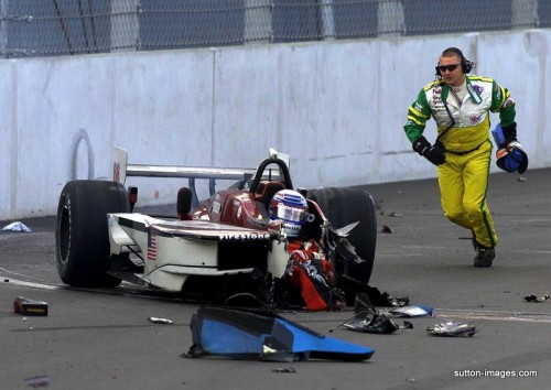 Alex Zanardi, Mo Nunn Racing Reynard Honda, horrific accident