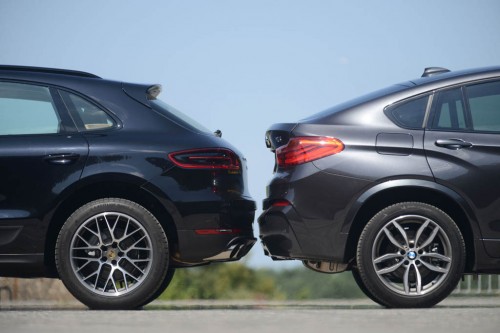 BMW X4 vs. Porsche Macan