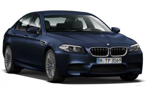 facelifted F10 BMW M5