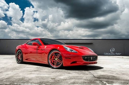 Ferrari California on Savini Wheels