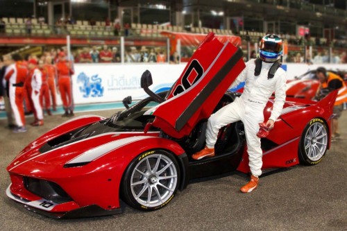 Ferrari FXX K at Yas Marina