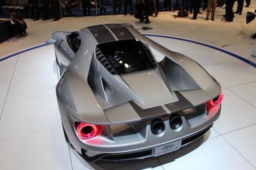 Ford GT Prototype Chicago auto show 2015 live photo