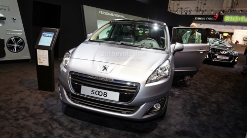 2014 Peugeot 5008 facelift