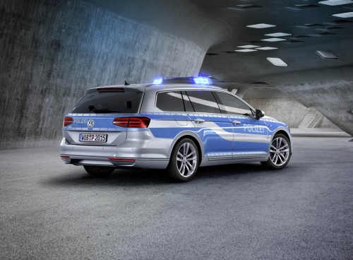 Volkswagen Passat GTE for German police force