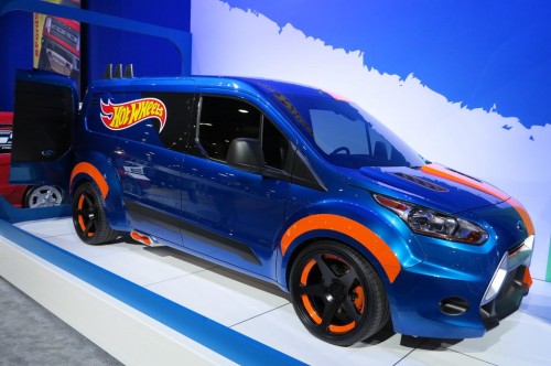 Ford Transit Connect Hot Wheels