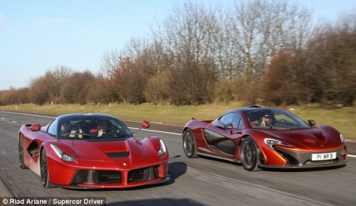 LaFerrari and McLaren P1