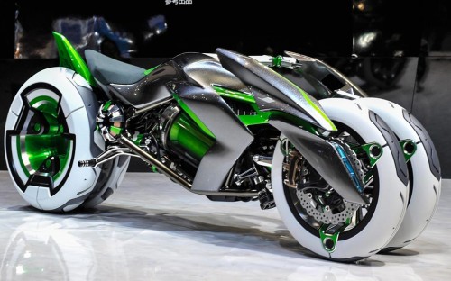 electric Kawasaki J concept