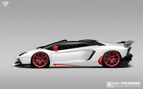 Lamborghini Aventador Roadster by Liberty Walk LB Performance