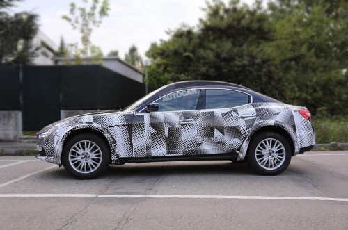 Maserati Levante SUV Spy Shot