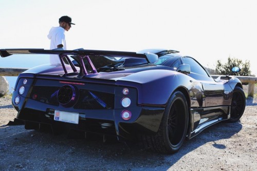 Lewis Hamilton Pagani Zonda 760LH