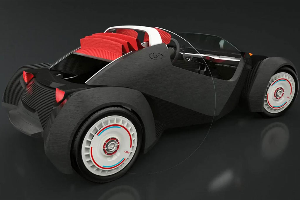 local motors strati 3d printed car