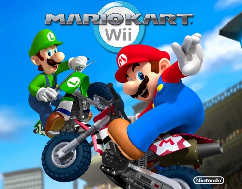 mario kart wii bike mario lugie