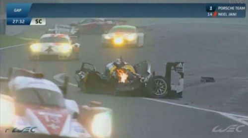 Mark Webber crash