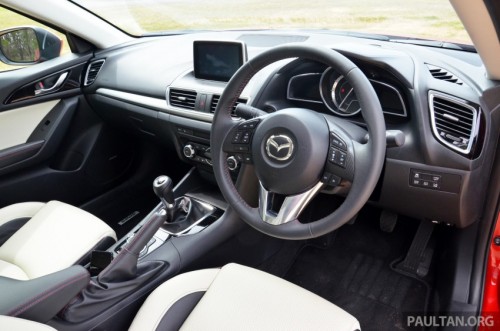 Mazda3 2014 interior