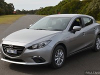 mazda3 driven in Australia