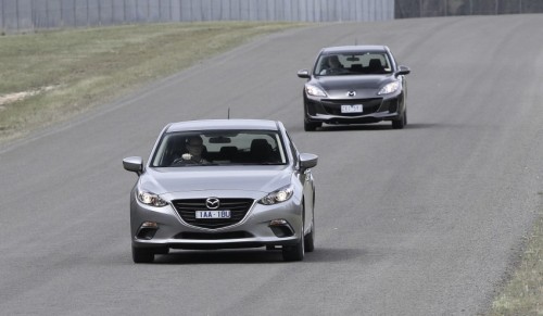 mazda3 driven in Australia