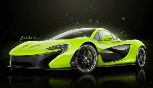 McLaren P1 Gets HRE Wheels