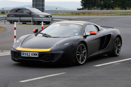 McLaren P13 Mule Spy Photos