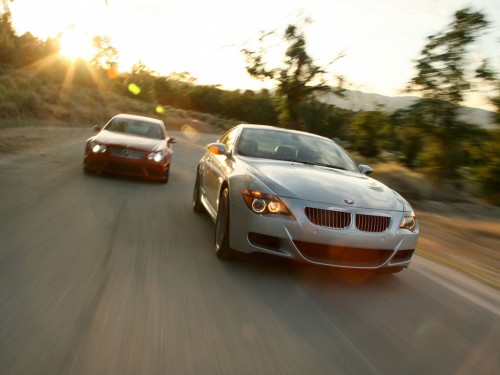 mercedes-benz clk63 vs bmw m6 mercedes-benz clk63 vs bmw m6