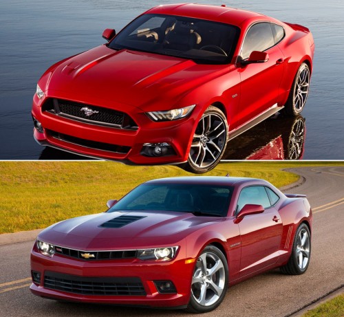 Camaro vs Mustang