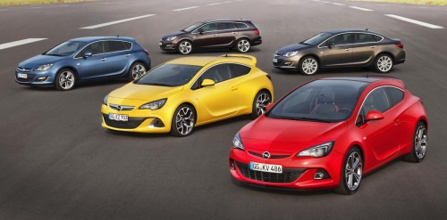 new Opel Astra