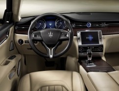 new maserati quattroporte interior