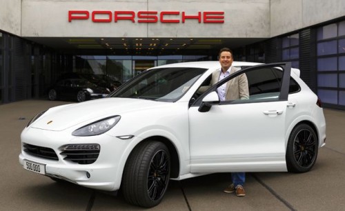 500,000th Porsche Cayenne