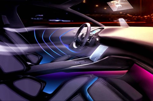 Peugeot-Citroen new cabin technology