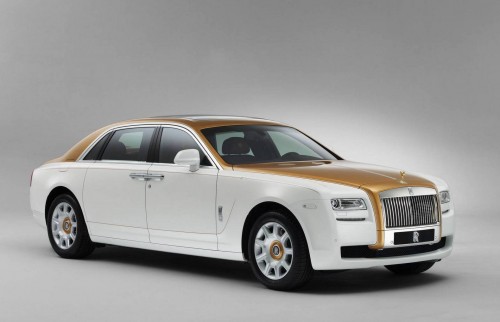 Rolls-Royce Ghost Golden Sunbird 