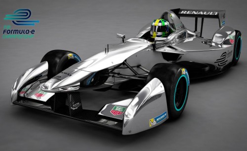 Spark-Renault SRT formula e race car