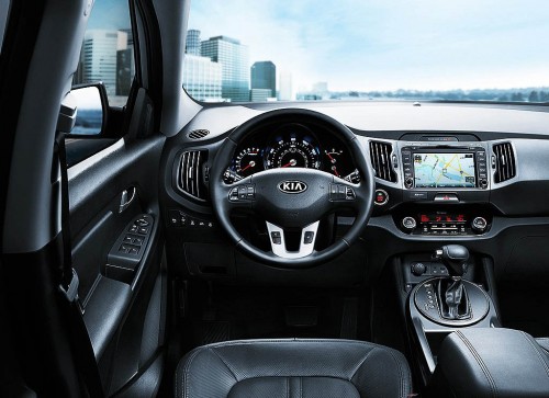 KIA Sportage 2015 interior