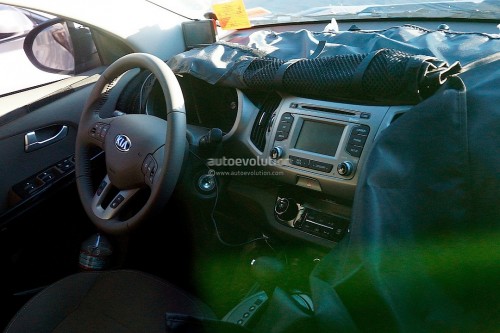 2014 Kia Sportage Facelift Interior