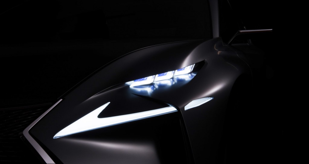 teaser for new lexus concept