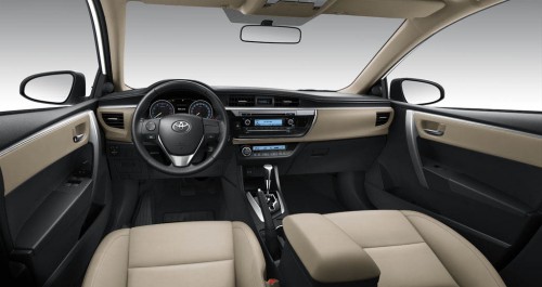 toyota corolla altis 2014 Interior