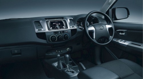 Toyota Fortuner dashboard