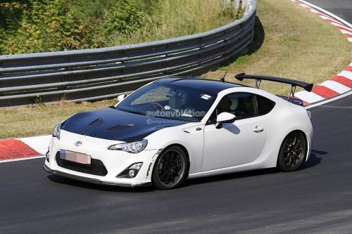 Toyota testing rc-f special edition carbon fiber gt86