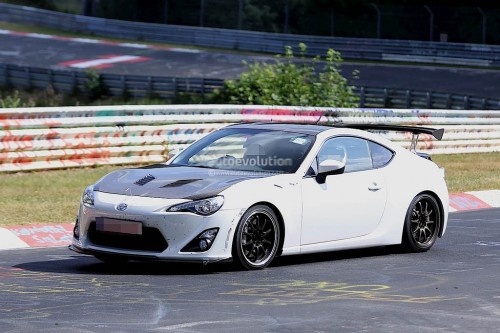 Toyota testing rc-f special edition carbon fiber gt86