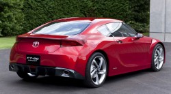 toyota ft-86 rear toyota ft-86 rear